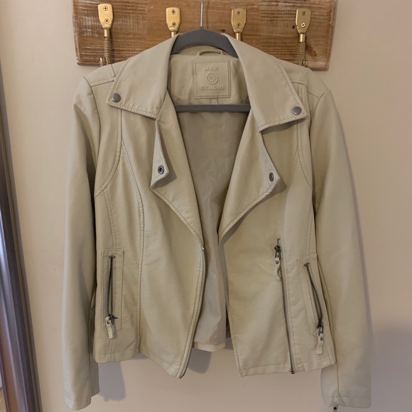 Jackets & Blazers - MAX STUDIO
Faux Leather Moto Jacket